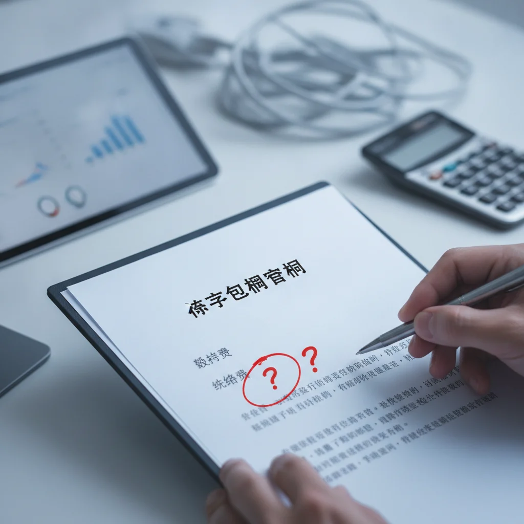体育包网合同陷阱：数据费与线路费的“隐形”成本解析