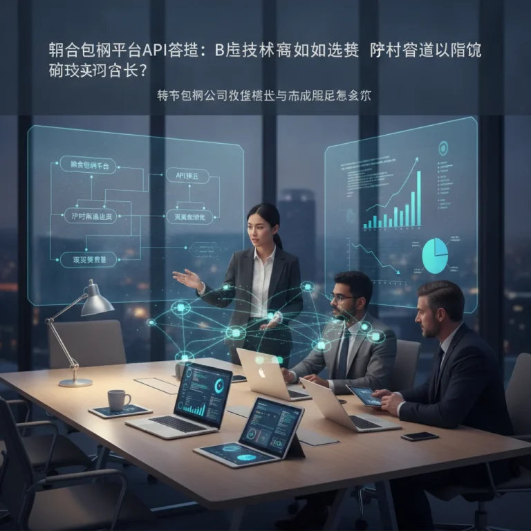 综合包网平台API搭建：B端技术商如何选择支付通道以降低交易成本？