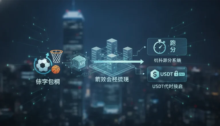 体育包网API搭建：B端技术商如何集成内置跑分与USDT支付，实现高效资金流转？