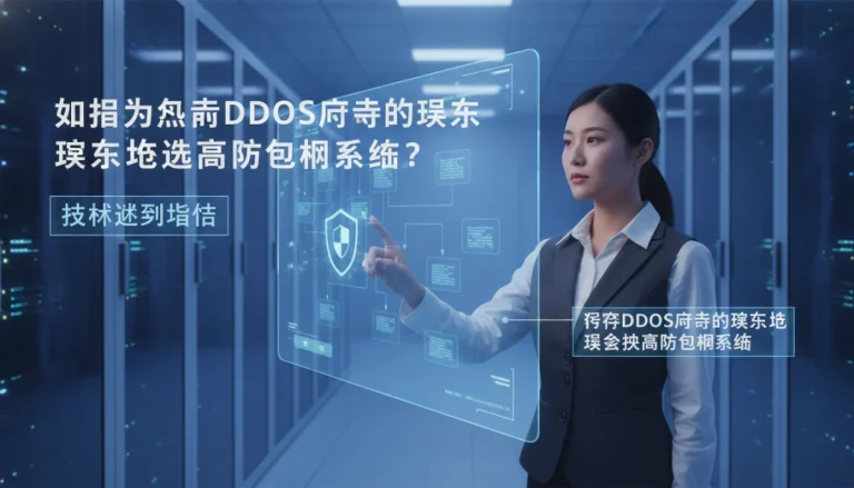 如何为饱受DDOS攻击的娱乐城选择高防包网系统?技术选型指南