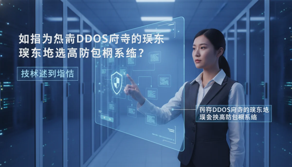 如何为饱受DDOS攻击的娱乐城选择高防包网系统？技术选型指南